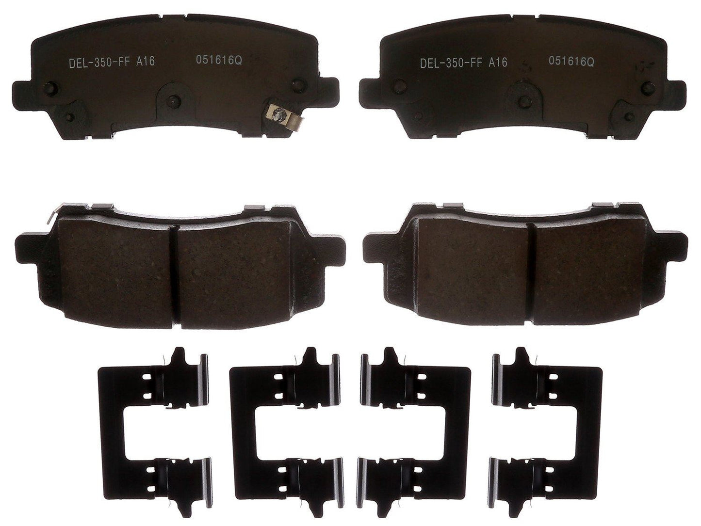 ACDelco Professional Durastop 17D1793CH Juego de pastillas de freno de disco