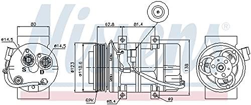 Nissens North America 89069 A/C Compressor