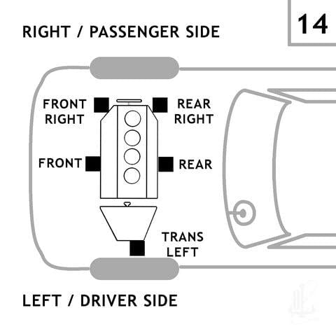 Ancla 2610 Soporte de motor