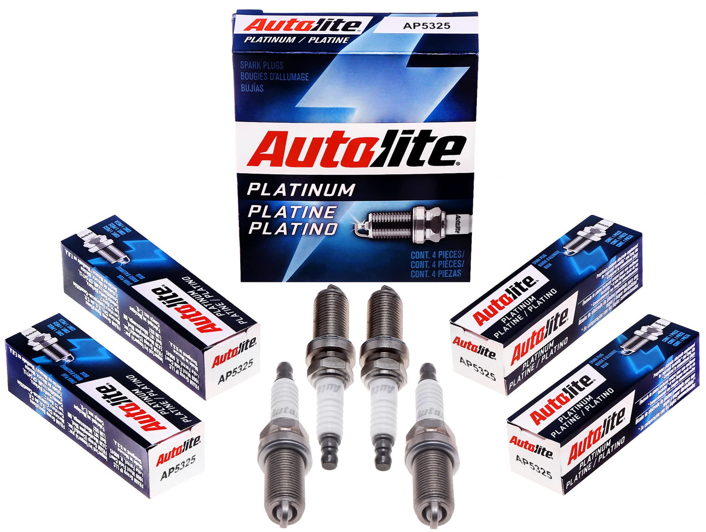 Autolite AP5325 Bujía (PAQUETE DE 4)