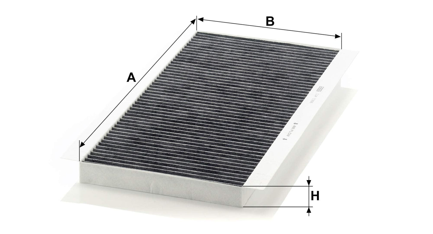 MANN-FILTER CUK 5366 Filtro de aire de cabina
