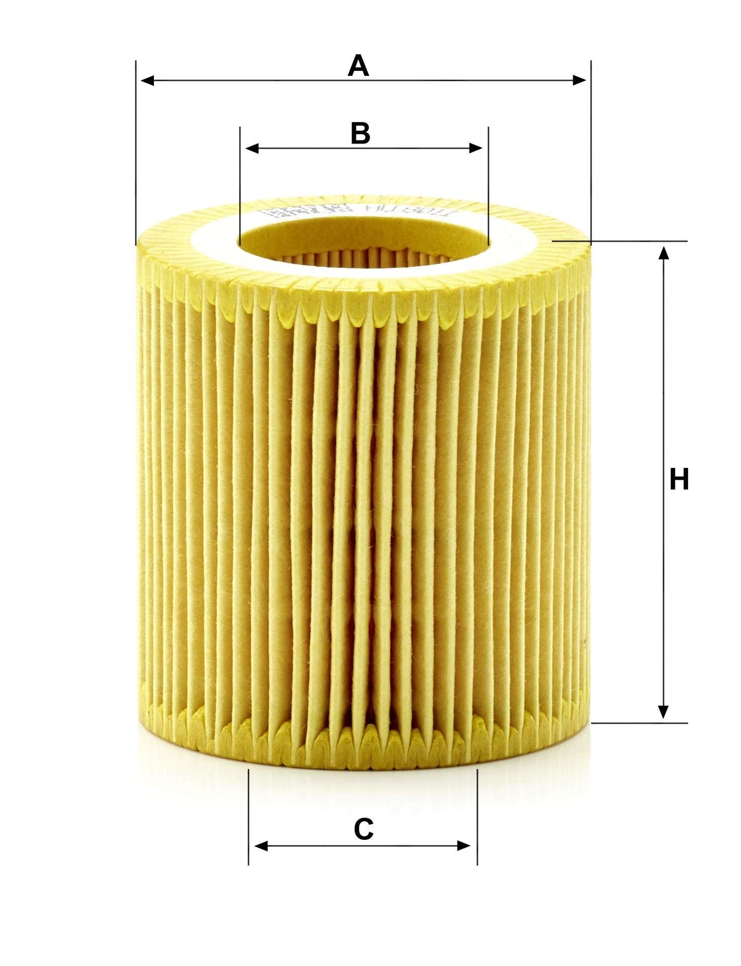 MANN-FILTER HU 8011 Z Engine Oil Filter