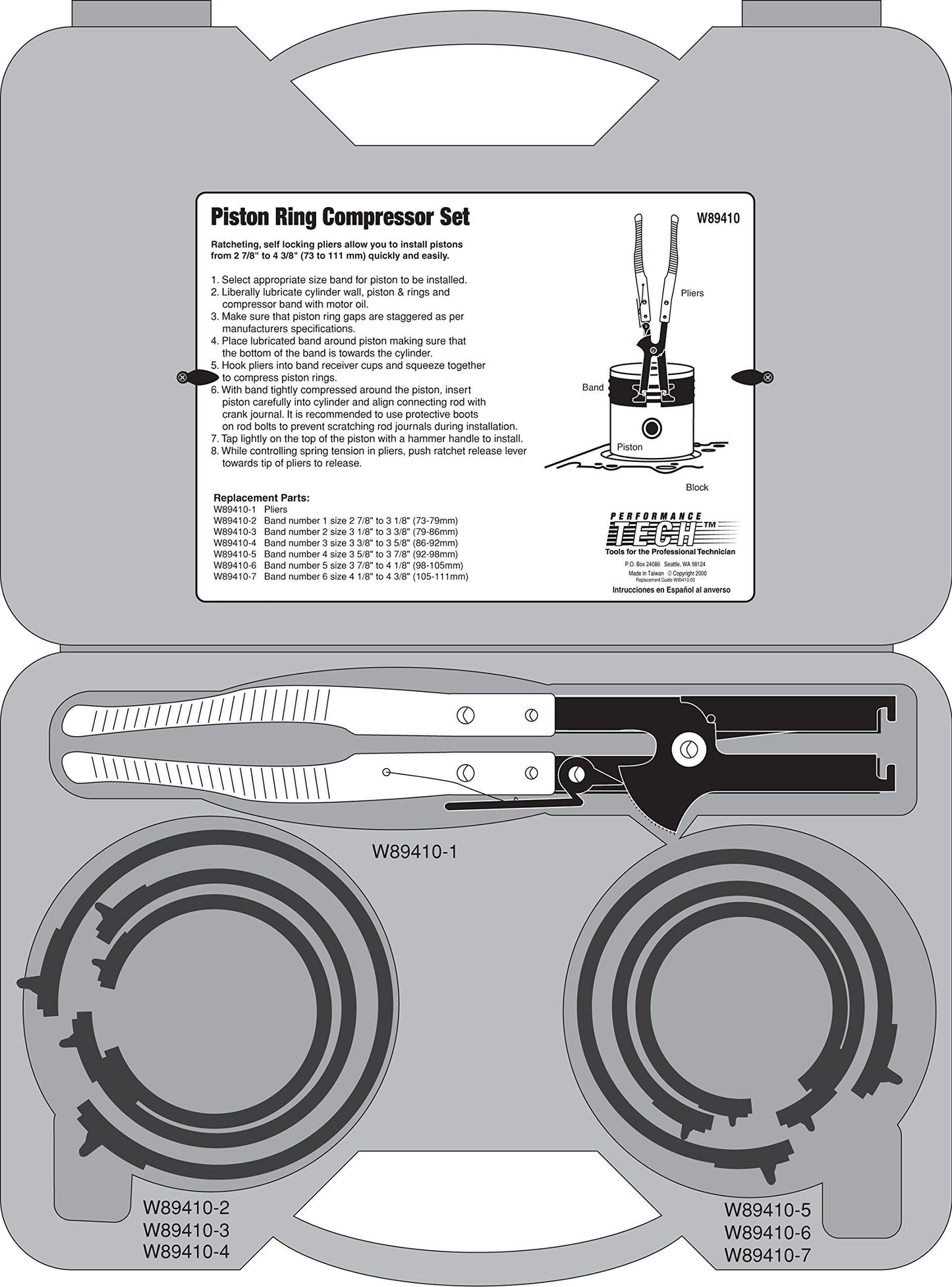 PERFORMANCE TOOL W89410