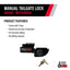 POP & LOCK PL3600 Tailgate Lock
