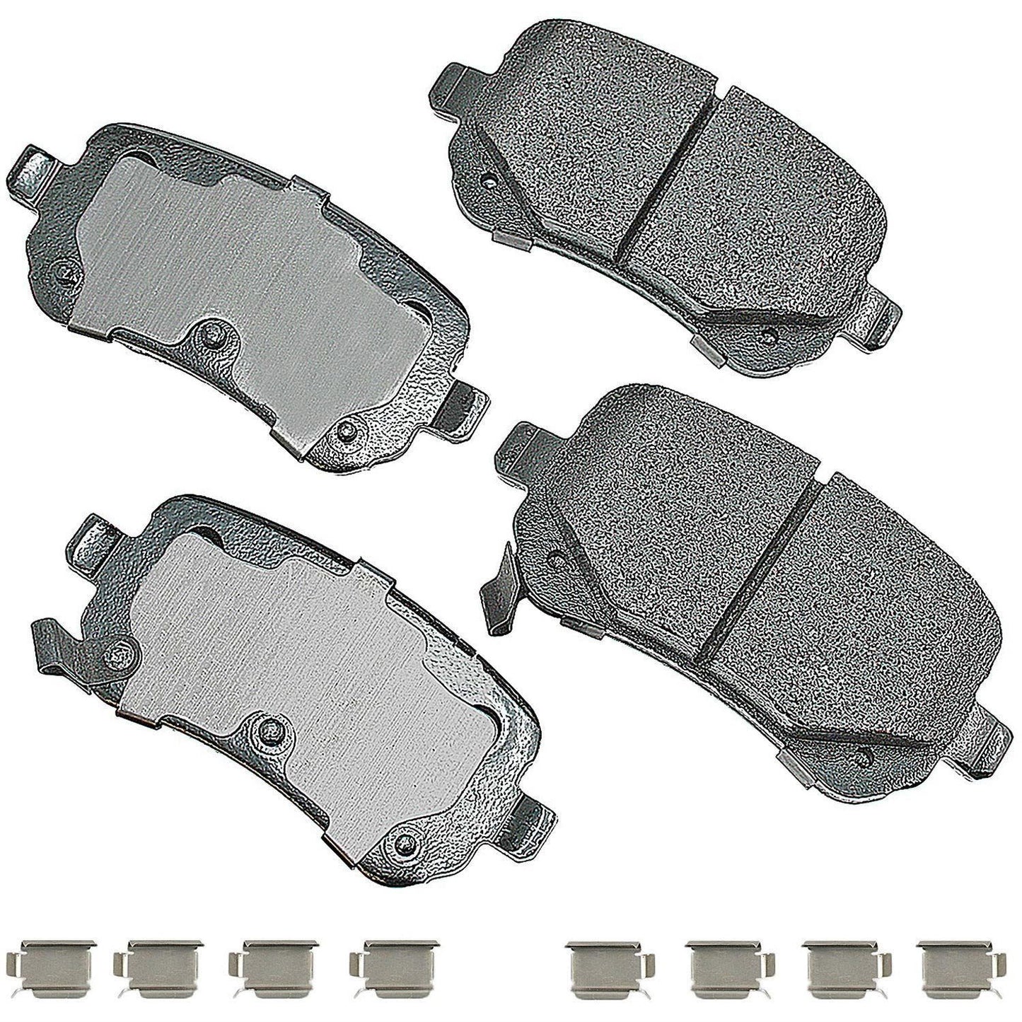 Akebono ACT1326A Jeu de plaquettes de frein à disque