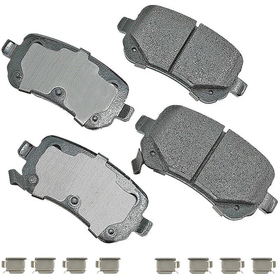 Akebono ACT1326A Jeu de plaquettes de frein à disque