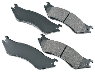 Akebono ACT758 Jeu de plaquettes de frein à disque