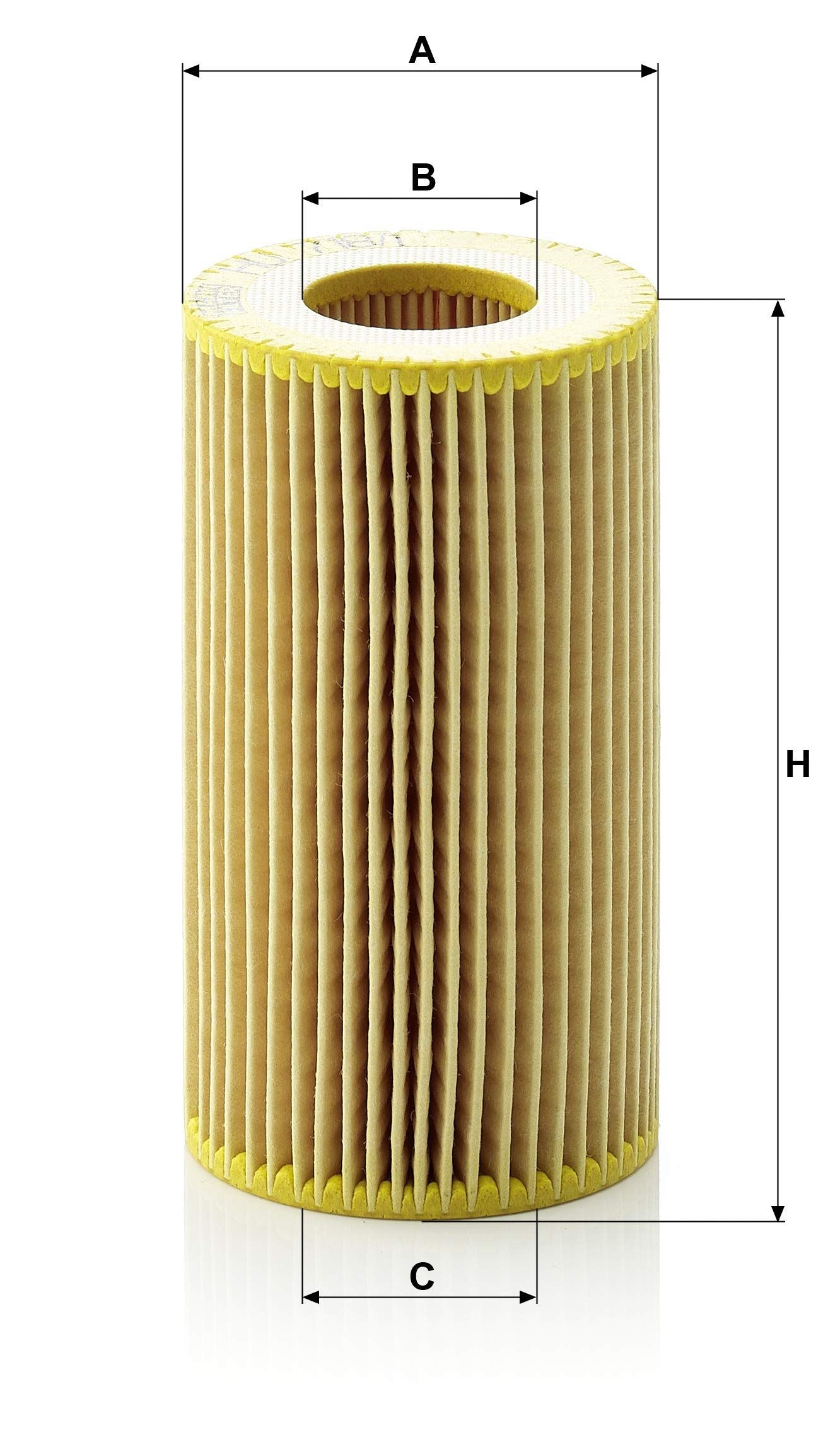 MANN-FILTER HU 718/1 K Filtro de aceite del motor
