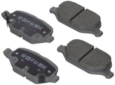 ACDelco Advantage 14D1569CH Juego de pastillas de freno de disco