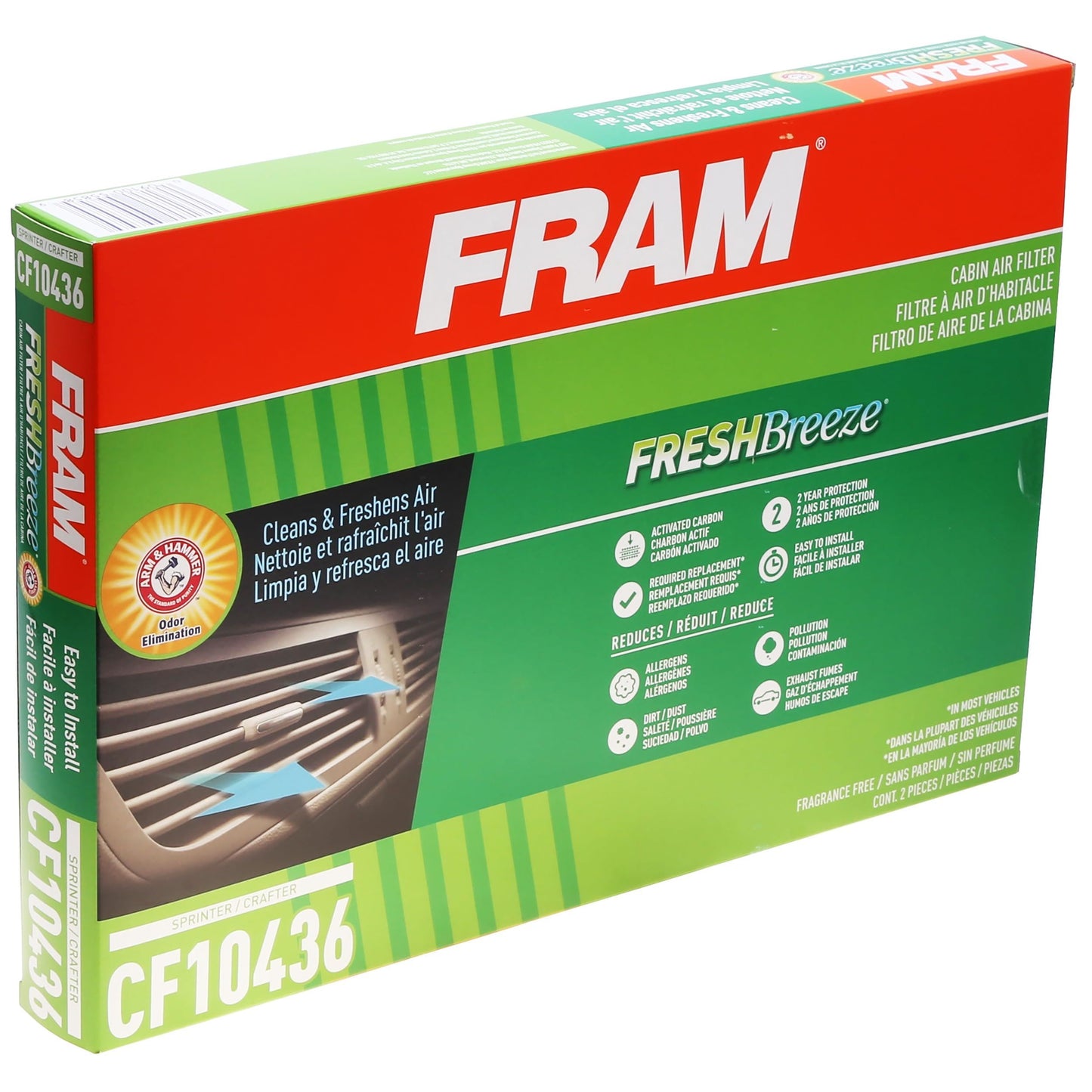 Fram CF10436 Cabin Air Filter