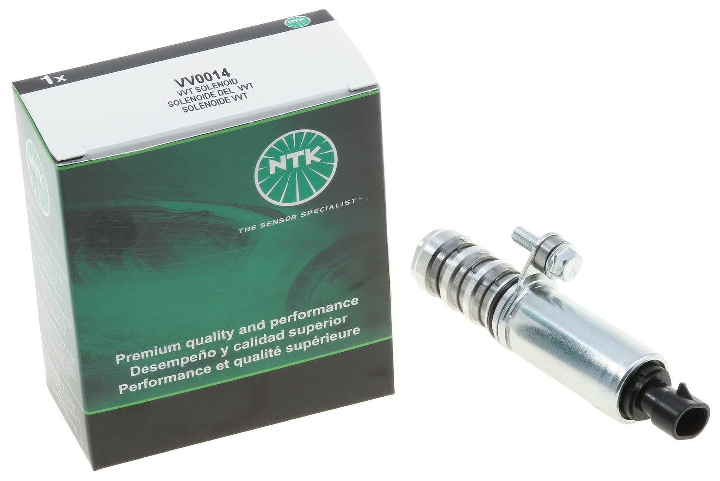 Solenoide de sincronización variable de válvulas (VVT) del motor NGK VV0014