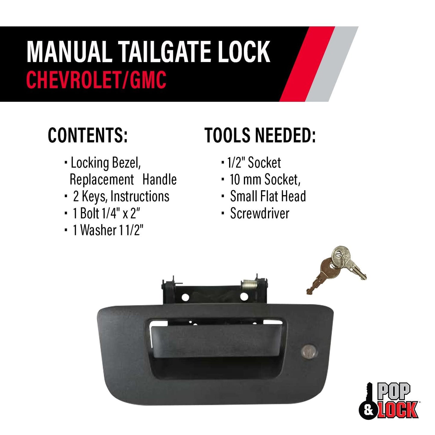 POP & LOCK PL1310 Tailgate Lock