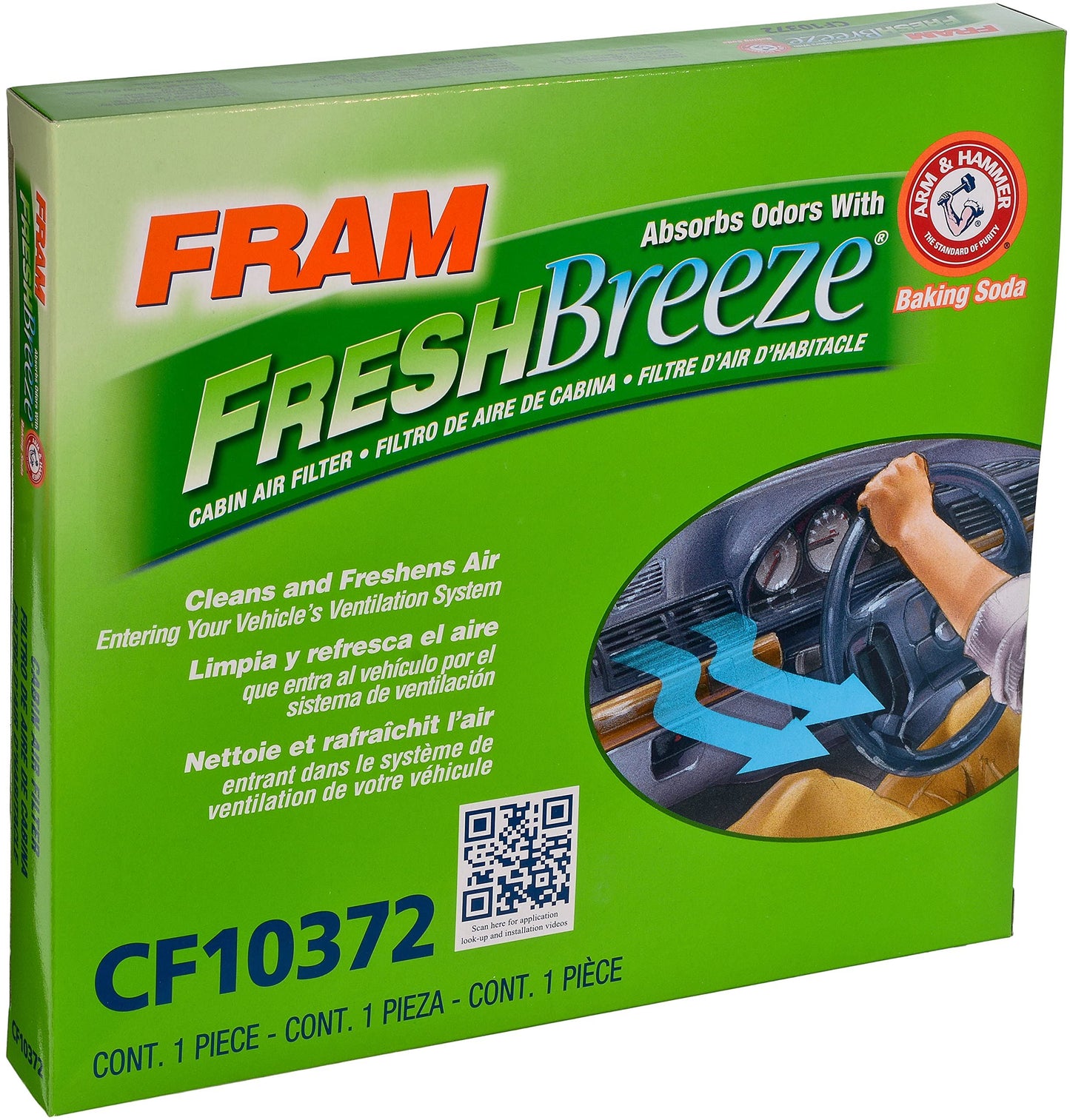 Filtre à air d'habitacle Fram CF10372