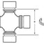 Junta universal SKF UJ374