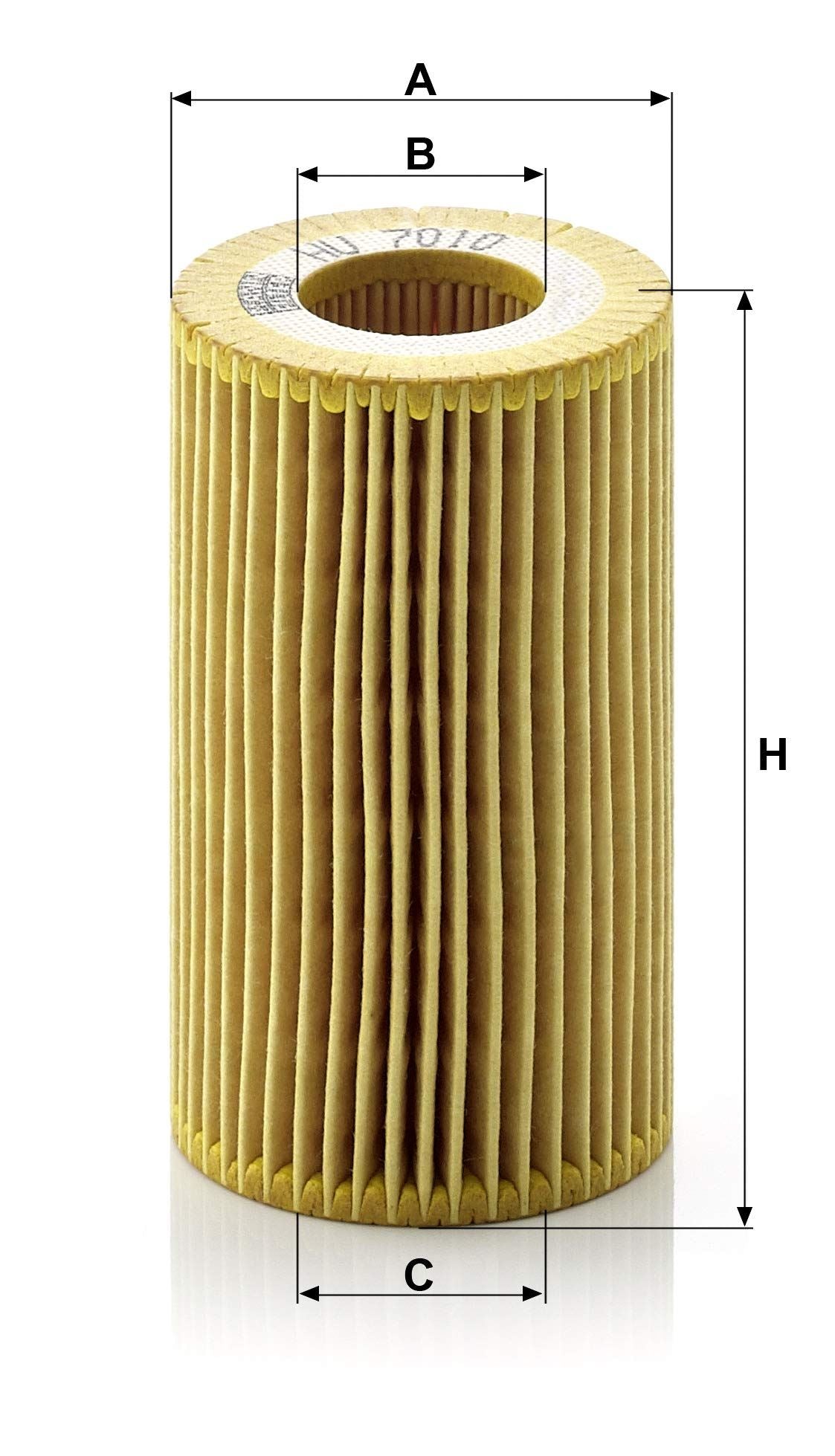 MANN-FILTER HU 7010 Z Engine Oil Filter