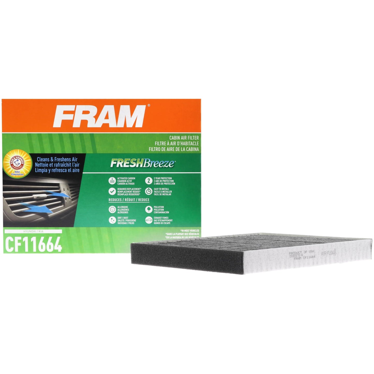 Filtre à air d'habitacle Fram CF11664