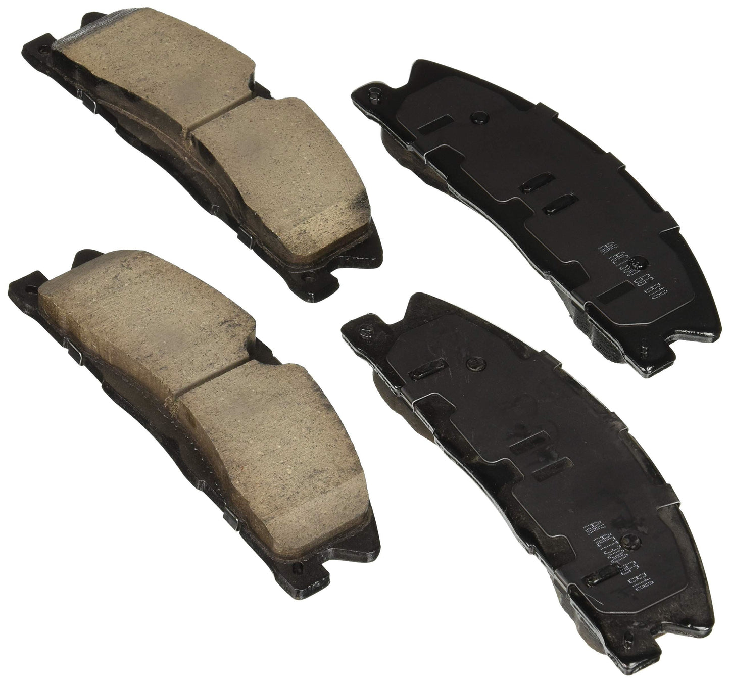 Akebono ACT1611 Jeu de plaquettes de frein à disque