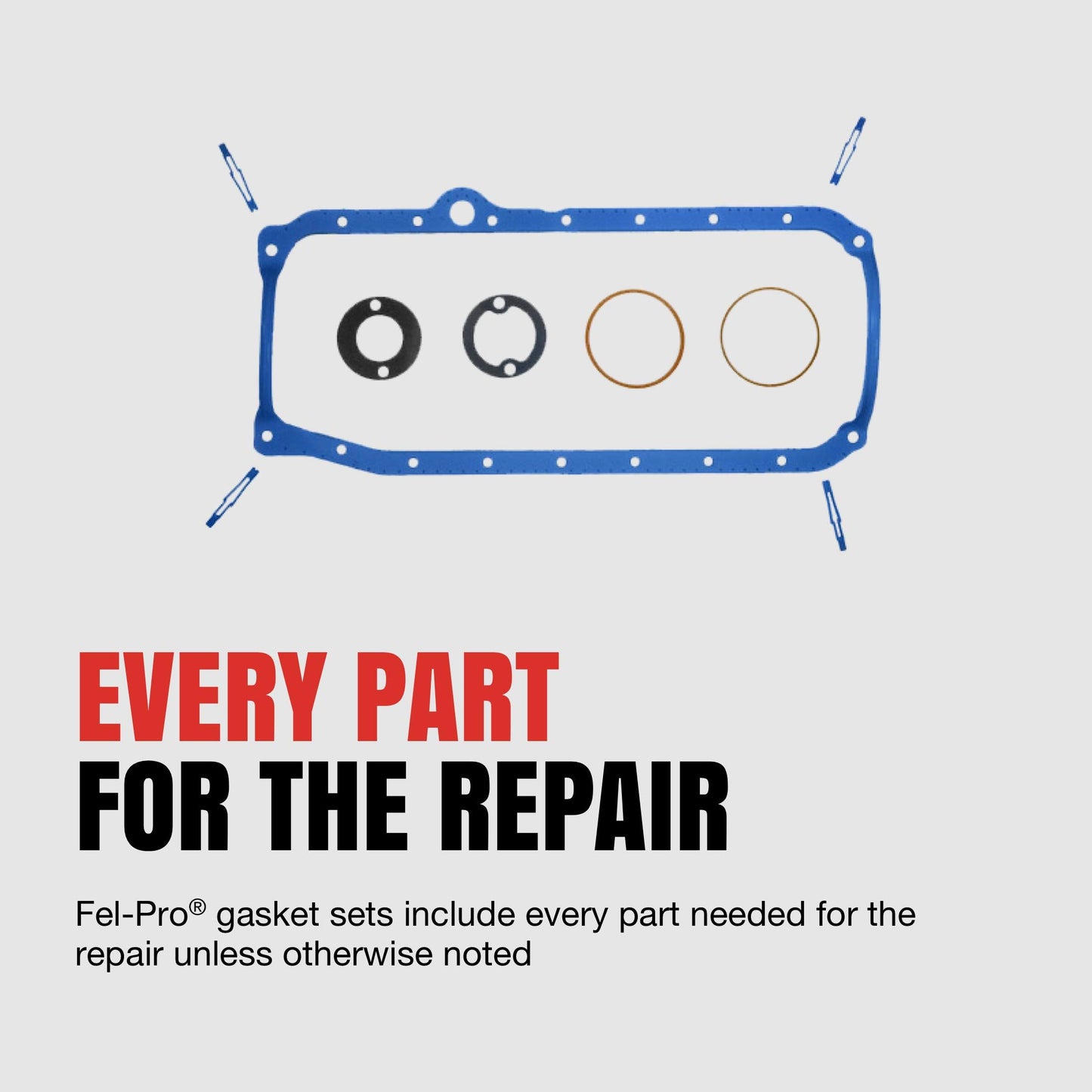 Fel-Pro OS 30848 R Engine Oil Pan Gasket Set