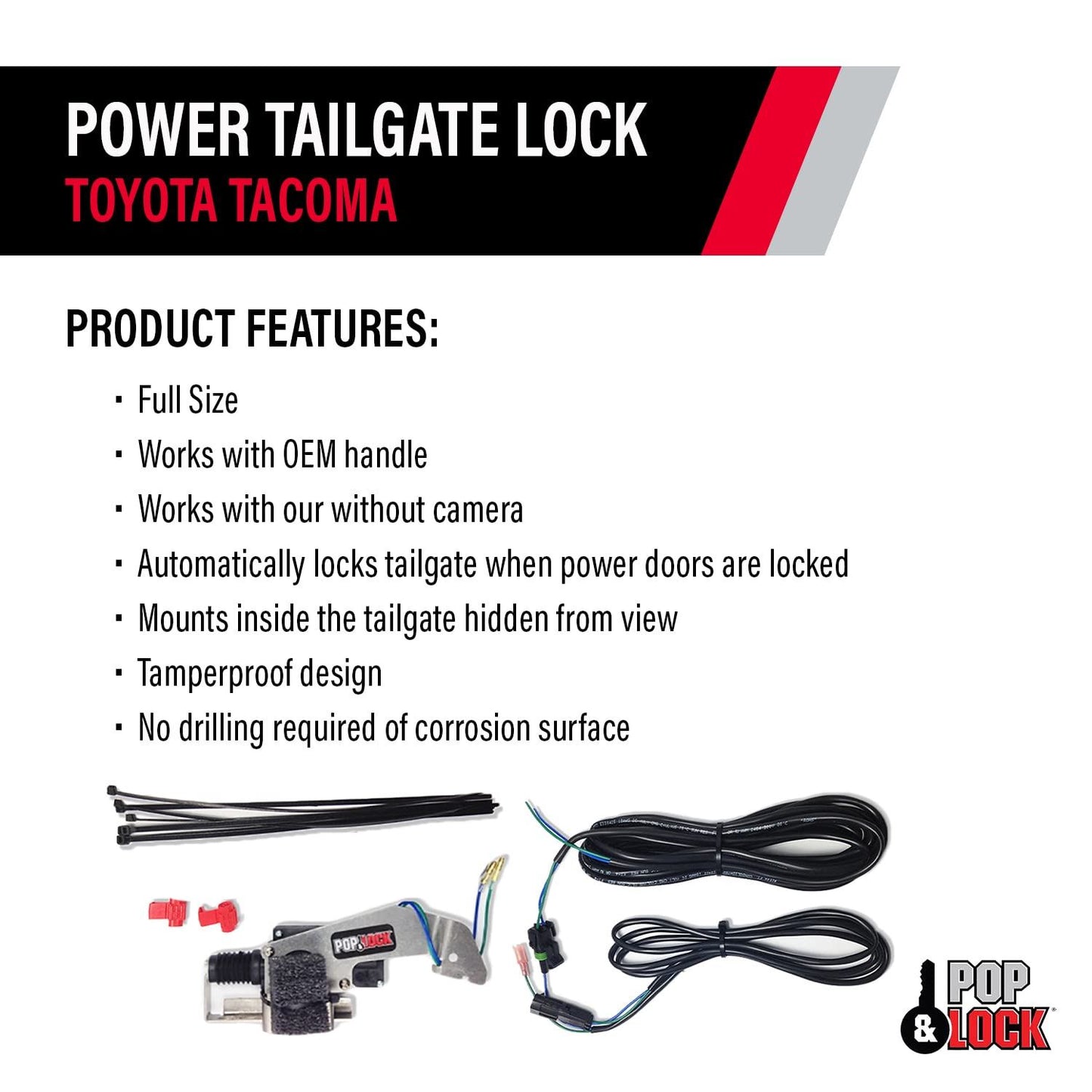 POP & LOCK PL8521 Tailgate Lock