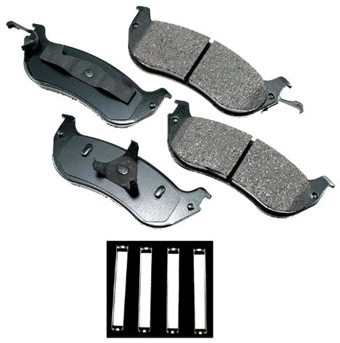 Akebono ACT674 Jeu de plaquettes de frein à disque