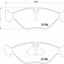 Hella-PAGID 355007591 Disc Brake Pad Set