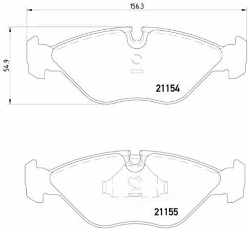 Hella-PAGID 355007591 Disc Brake Pad Set