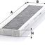 MANN-FILTER CUK 4624 Cabin Air Filter