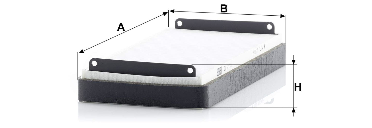 MANN-FILTER CU 2745-2 Cabin Air Filter