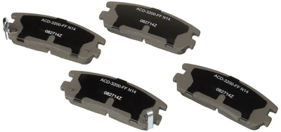 Juego de pastillas de freno de disco ACDelco Advantage 14D580CH