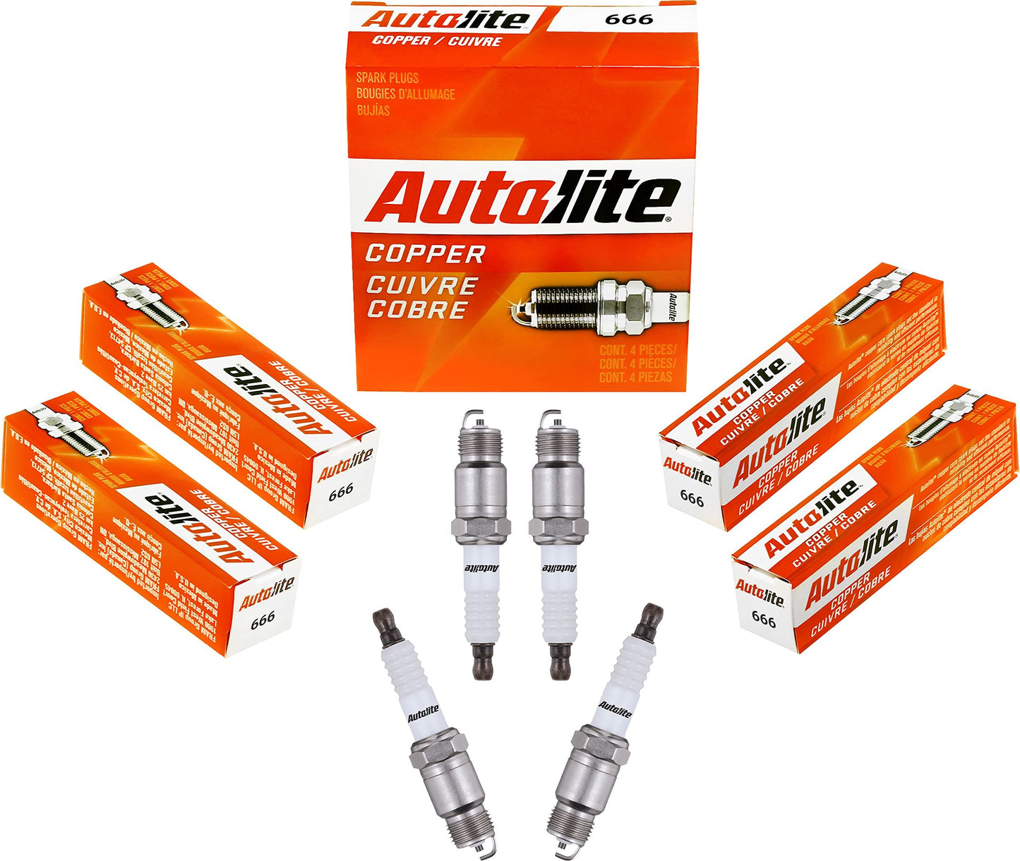 AUTOLITE 666 (Pack of 4)