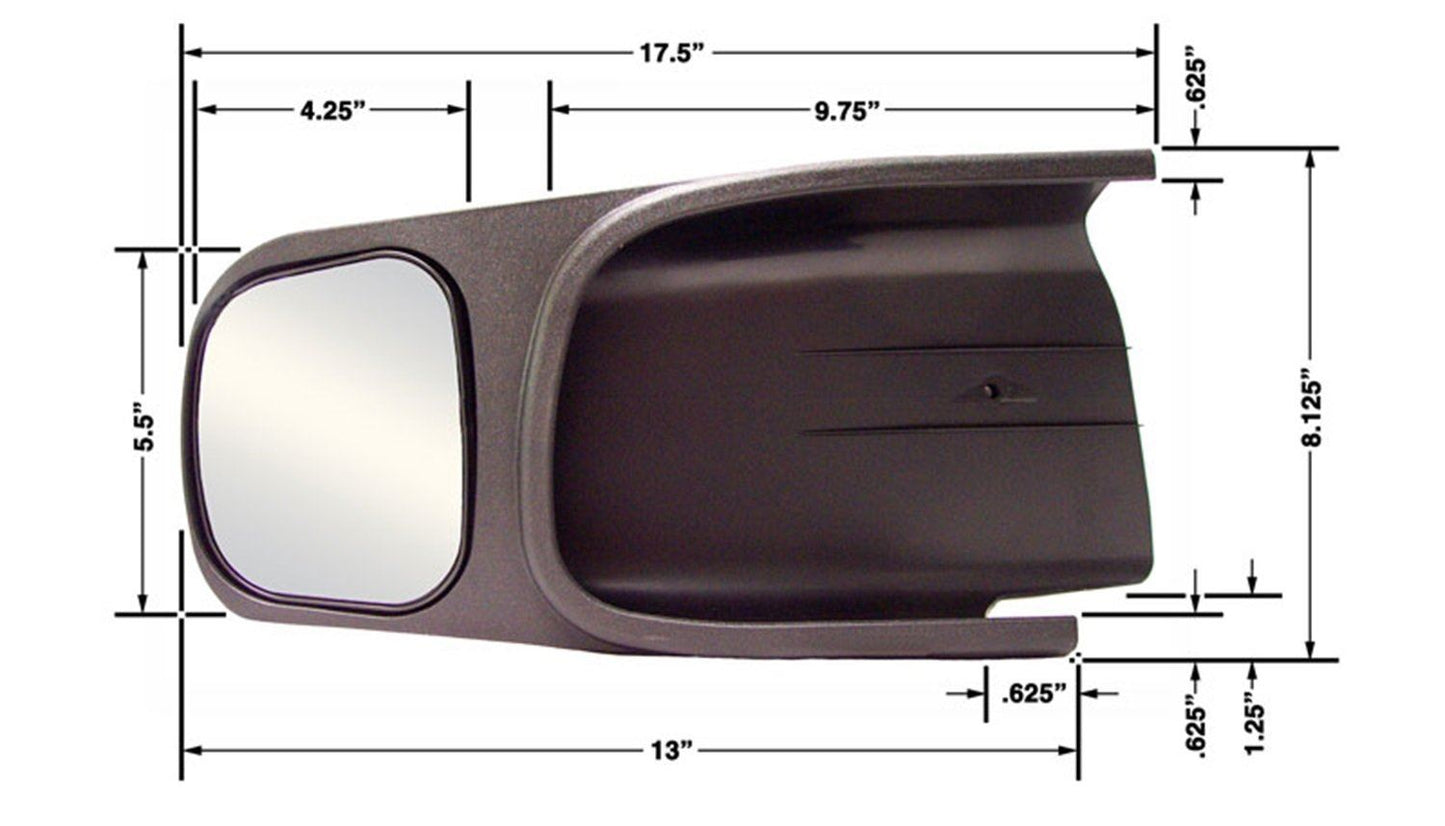 CIPA-USA 10702 Towing Mirror