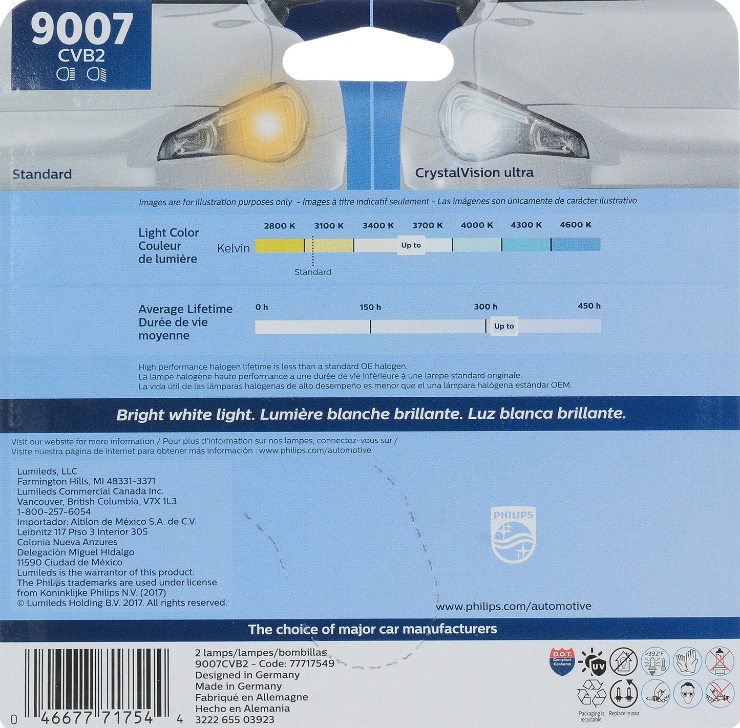 PHILIPS 9007CVB2