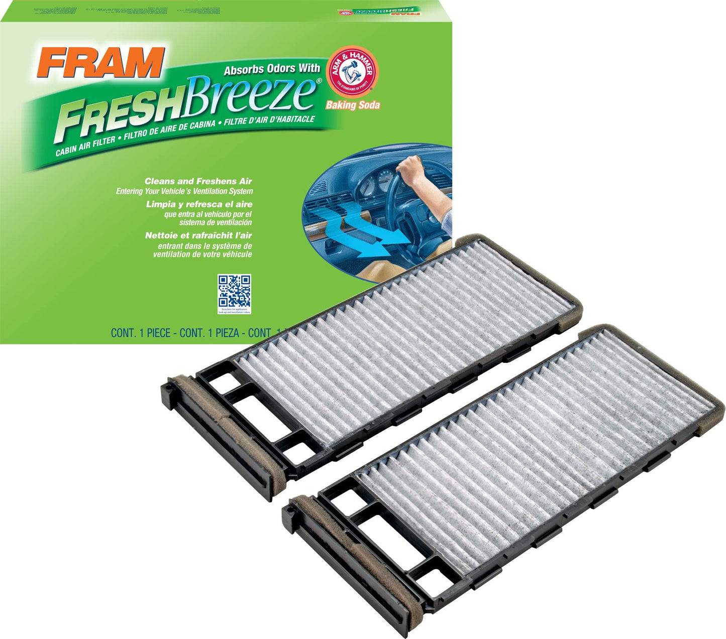 Filtro de aire de cabina Fram CF10555