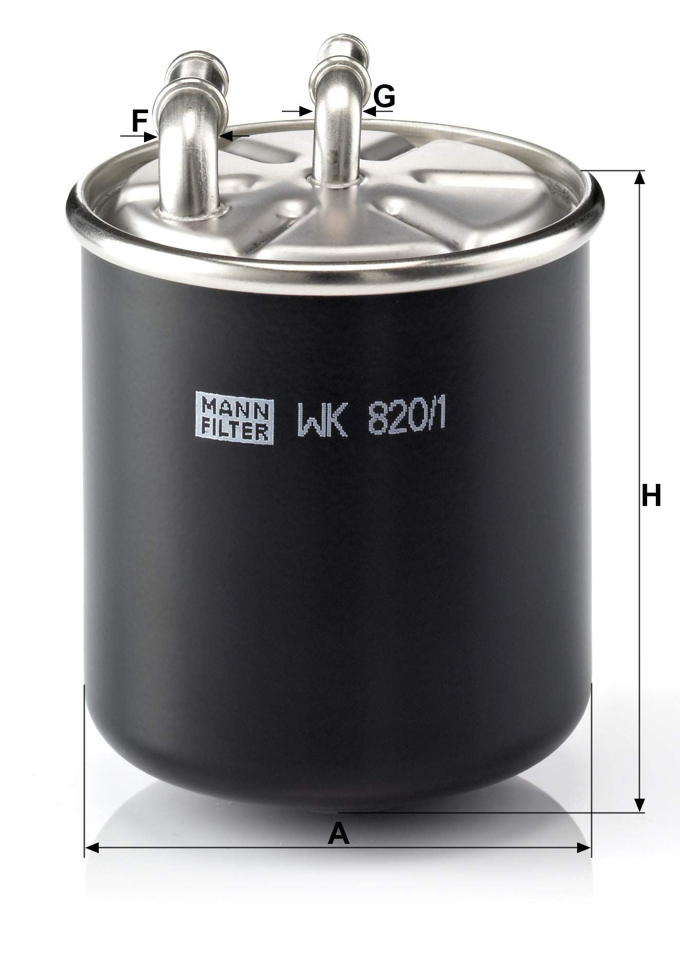 MANN-FILTER WK 820/1 Filtre à carburant