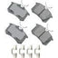Akebono EUR340B Disc Brake Pad Set