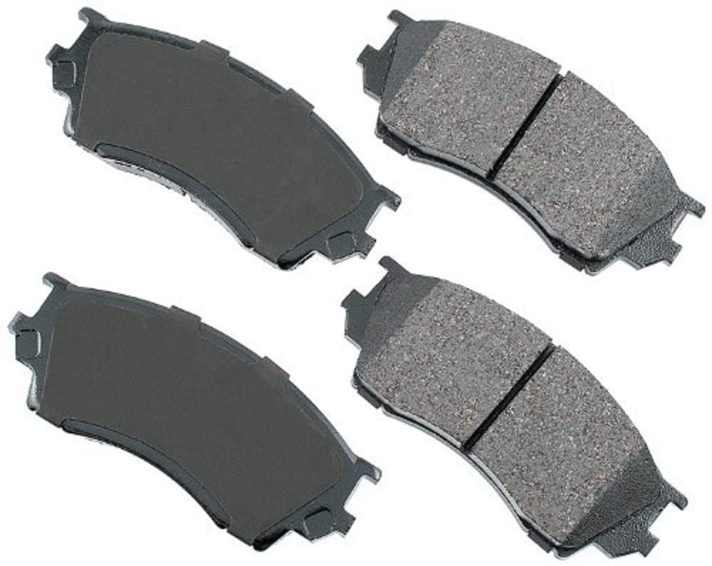 Akebono ACT643 Jeu de plaquettes de frein à disque