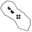 Beck/Arnley 036-1817 Jeu de joints de couvercle de soupape moteur