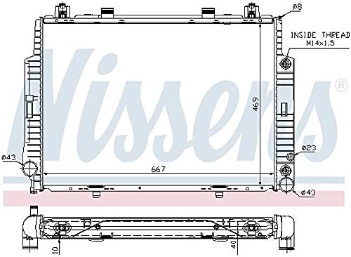 Nissens North America 62716A Radiator