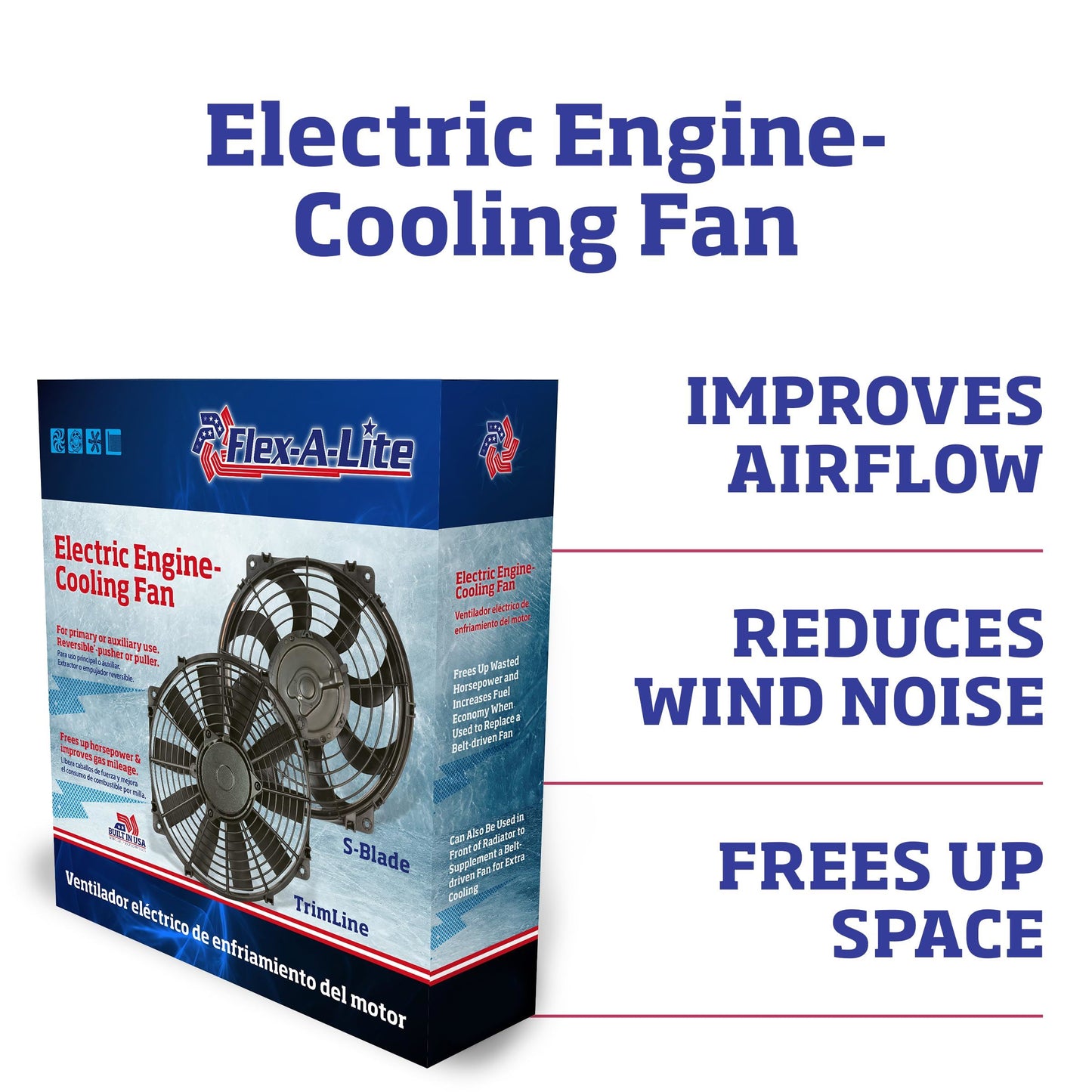 Cojinete de embrague del ventilador de refrigeración del motor Flex-A-Lite 114