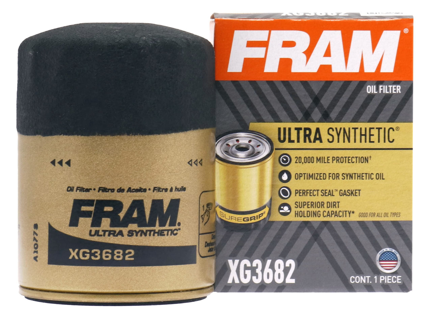 Filtre à huile moteur Fram XG3682