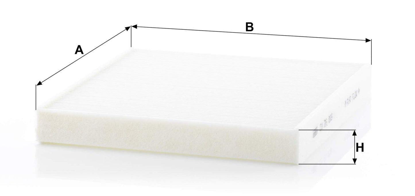 MANN-FILTER CU 26 009 Filtro de aire de cabina