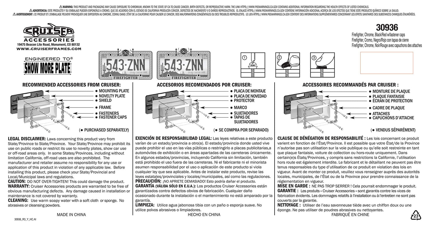 CRUISER ACCESSORIES 30936