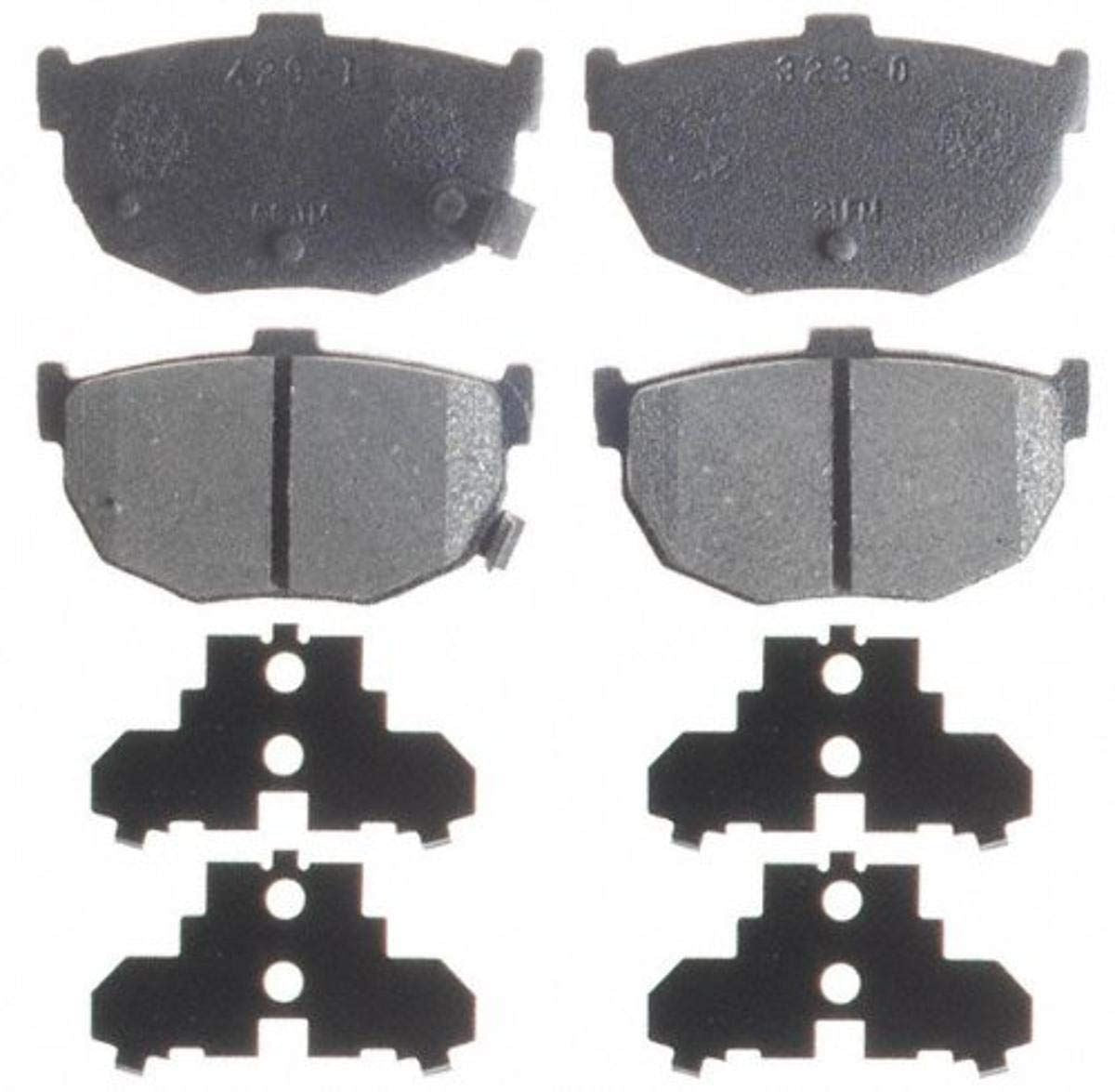 Juego de pastillas de freno de disco Raybestos SGD323AC