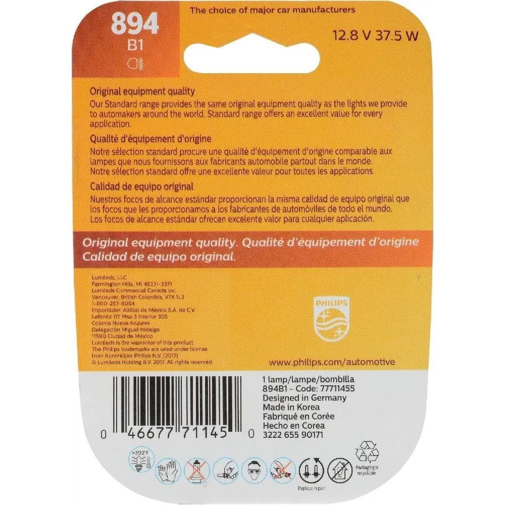 Bombilla para faros delanteros Philips 894B1