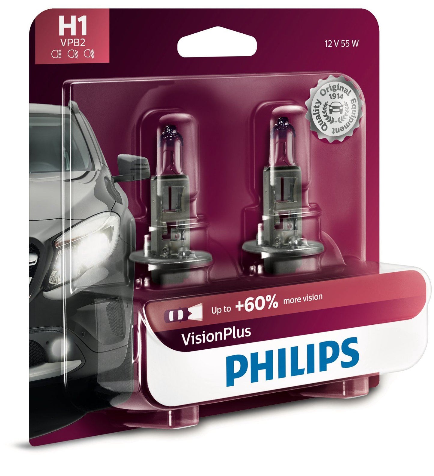 Ampoule de phare Philips H1VPB2