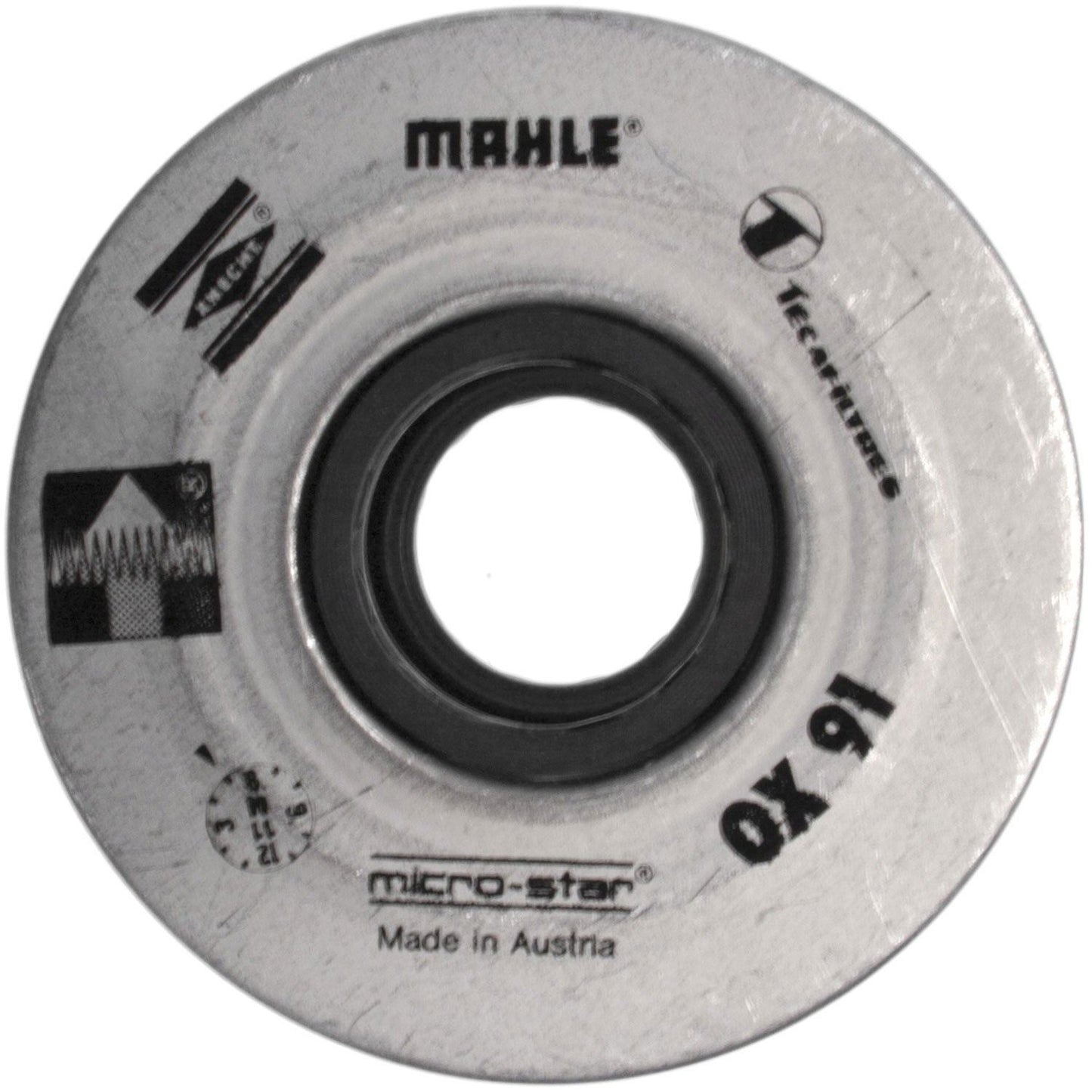 Filtro de aceite de motor Mahle OX 91D