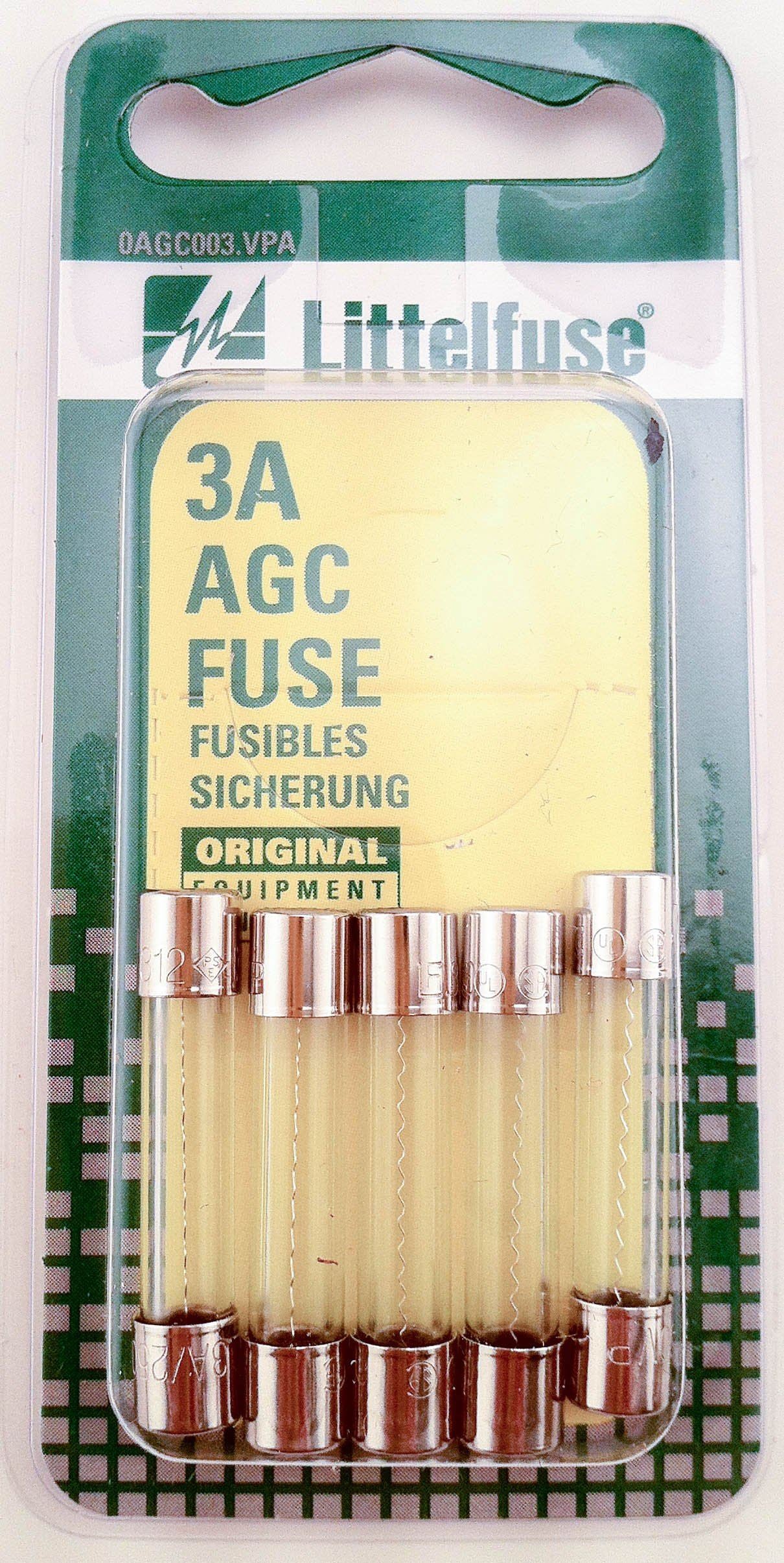 Littelfuse AGC3BP Instrument Panel Light Fuse
