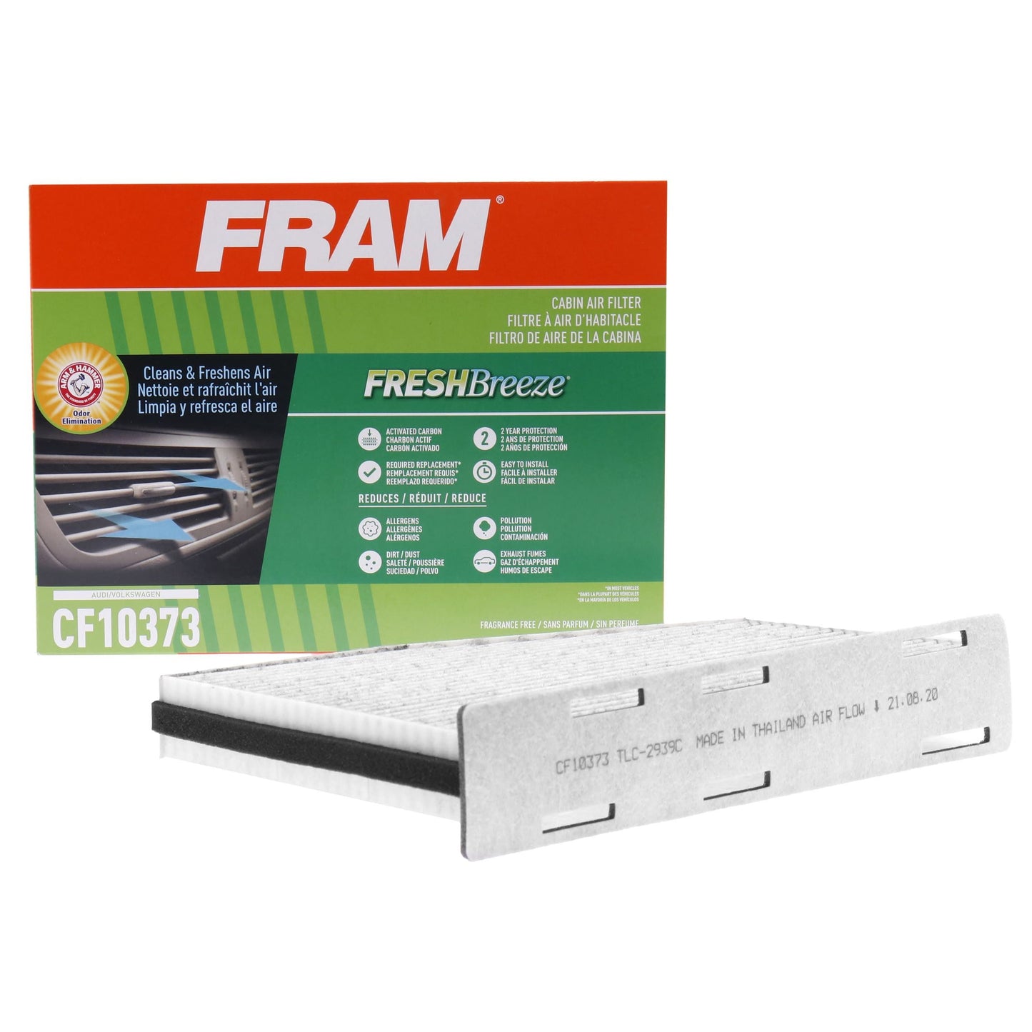 Filtro de aire de cabina Fram CF10373
