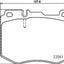 Hella-PAGID 355021671 Disc Brake Pad Set