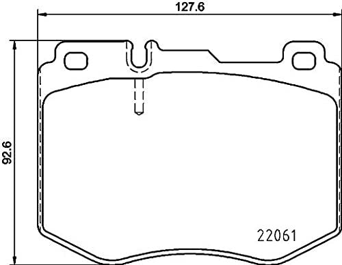 Hella-PAGID 355021671 Disc Brake Pad Set